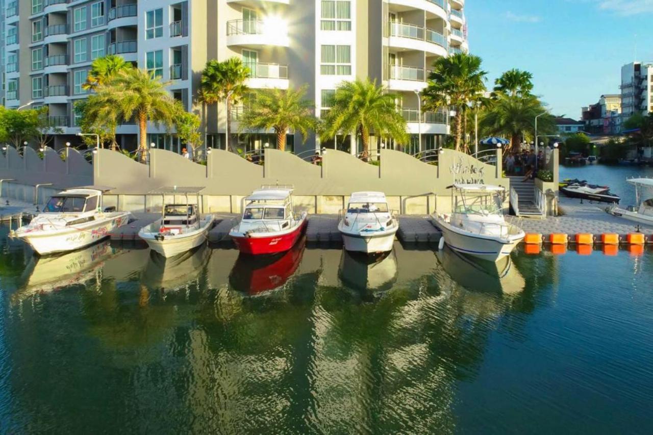 Whale Marina Condominium Na Chom Thian Exteriör bild